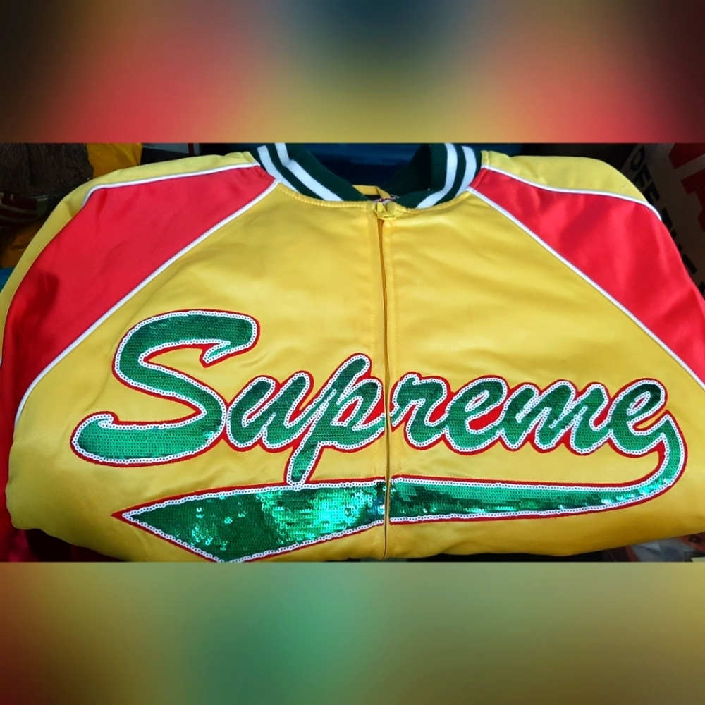 6263 Supreme × Mitchell＆Ness Sequin Supreme Mitchell & Ness